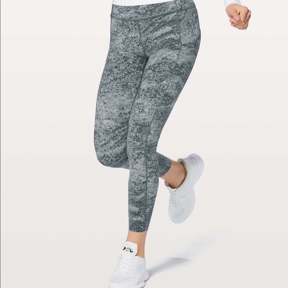 Lululemon Fast & Free 7/8 Nulux Leggings